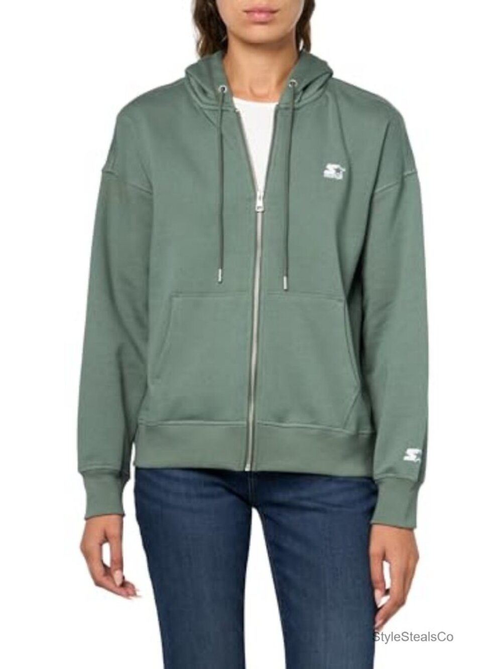 Women’s Fleece Pullover Jacket with Funnel Neck